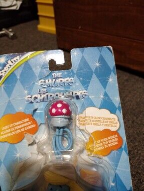 The Smurfs Pink Polka Dot Mushroom Charm - The Smurfs